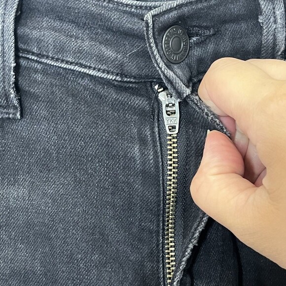 Citizens of Humanity Rocket Skinny Jeans Women’s Size 25 Faded Black Stretch - Picture 8 of 12